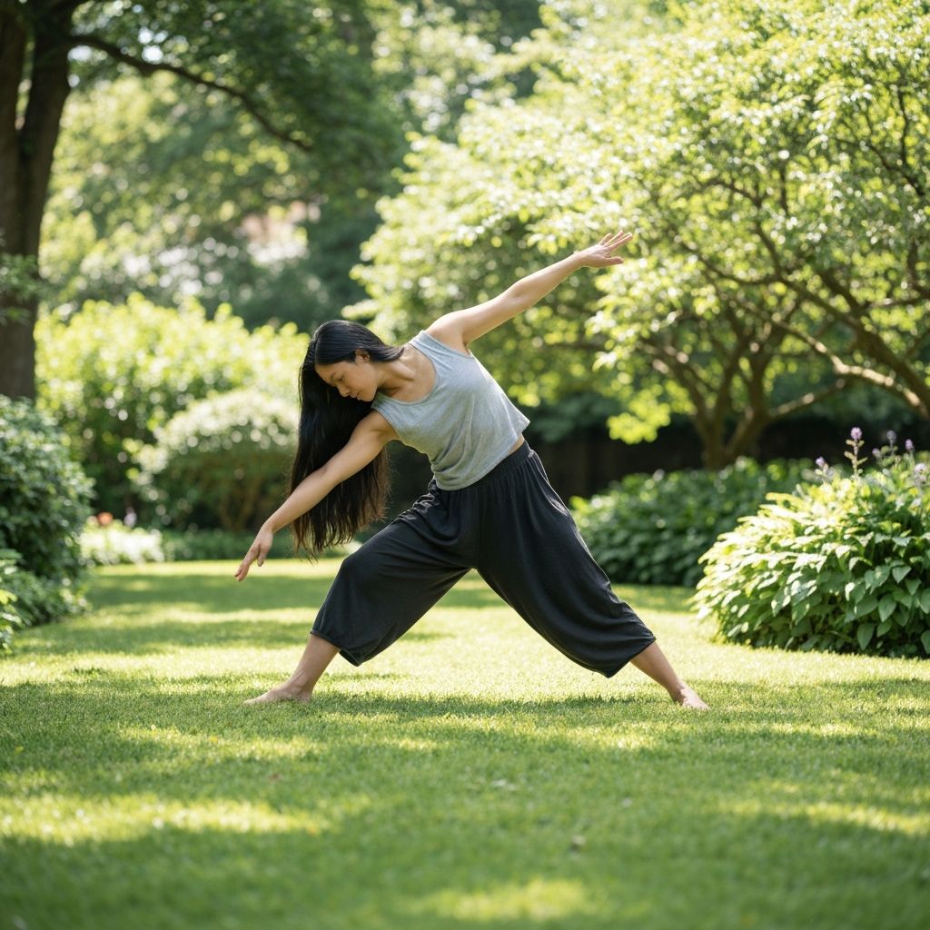 Gentle stretching practice